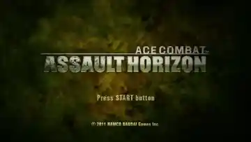 Ace Combat - Assault Horizon (USA) (En,Fr,Es) (v1.02) (Disc) (Update) screen shot title